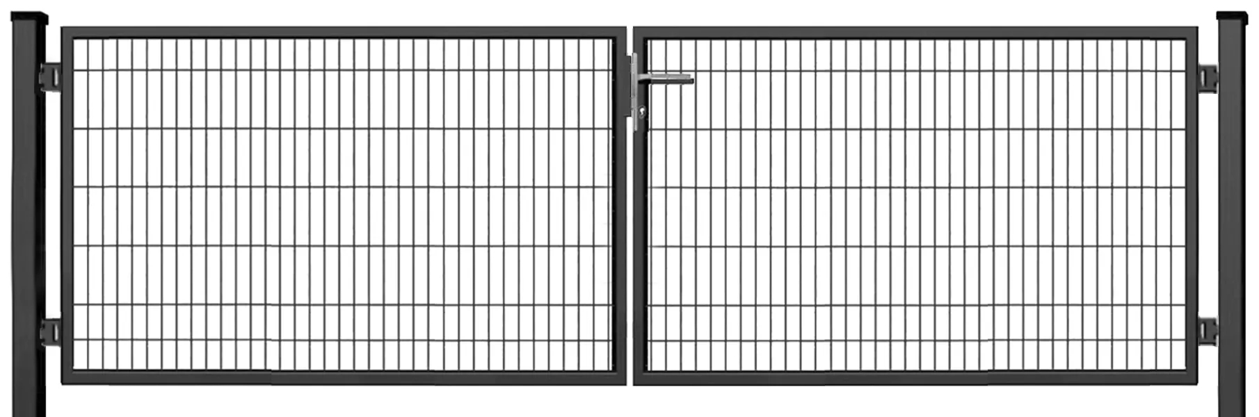 Brama SX 656 PRO - 3,00 x 1,20 m - antracyt , brązowa , czarna , szara , zielona